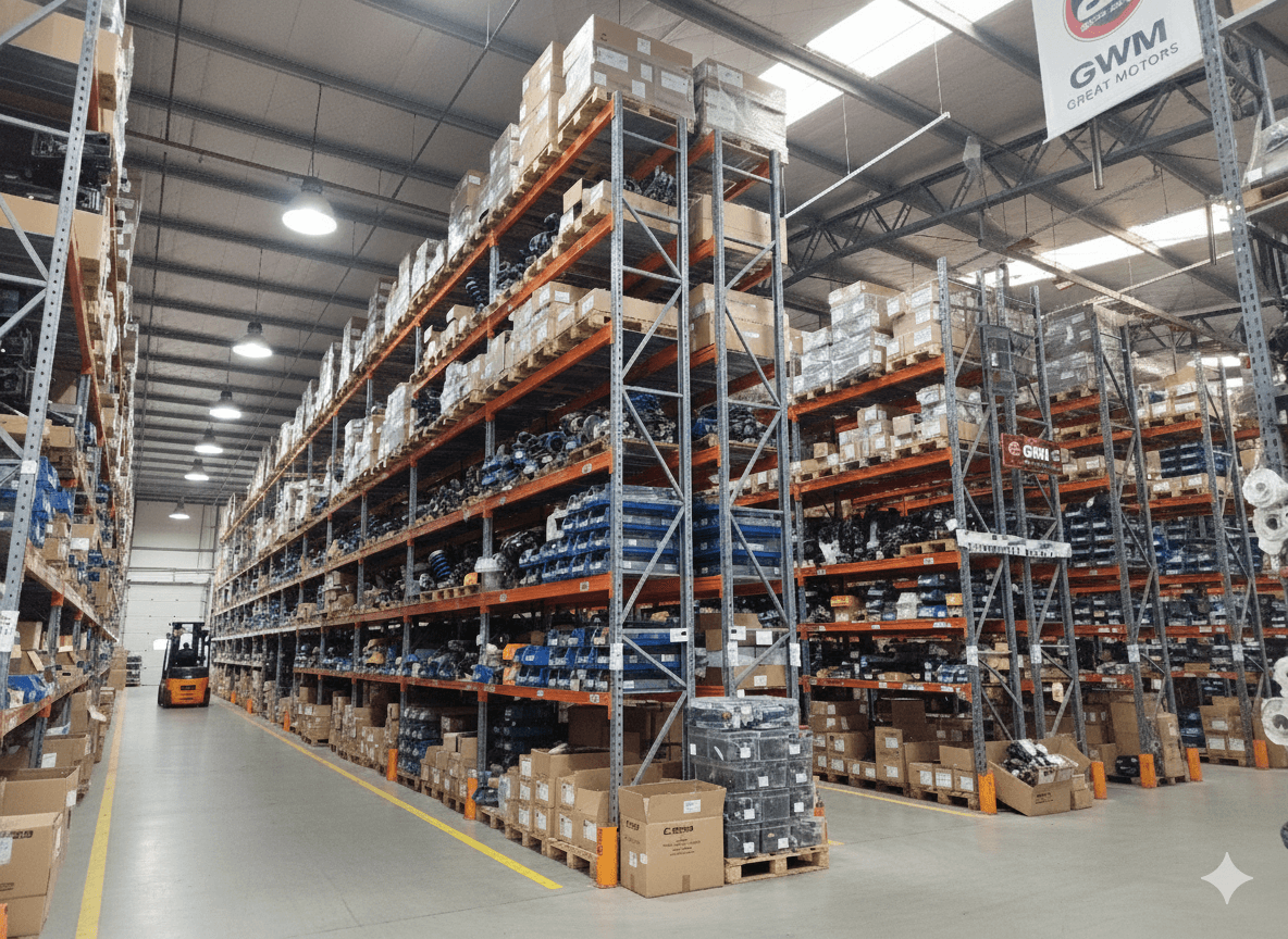 Más de 5.000 piezas en stock